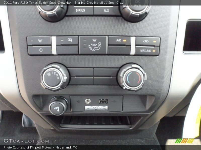 Sterling Grey Metallic / Steel Gray 2011 Ford F150 Texas Edition SuperCrew 4x4