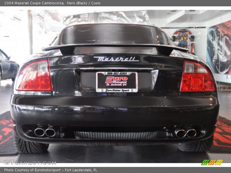 Nero (Black) / Cuoio 2004 Maserati Coupe Cambiocorsa
