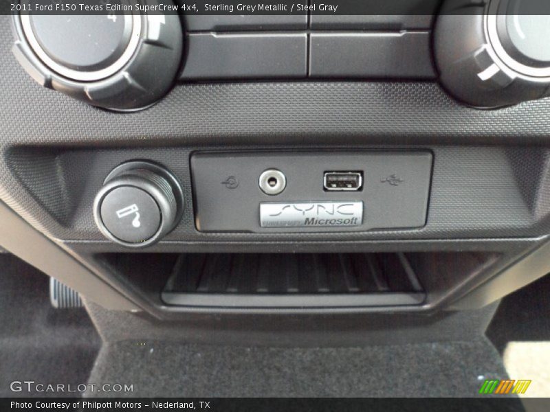 Sterling Grey Metallic / Steel Gray 2011 Ford F150 Texas Edition SuperCrew 4x4
