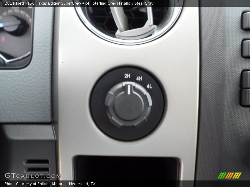 Sterling Grey Metallic / Steel Gray 2011 Ford F150 Texas Edition SuperCrew 4x4