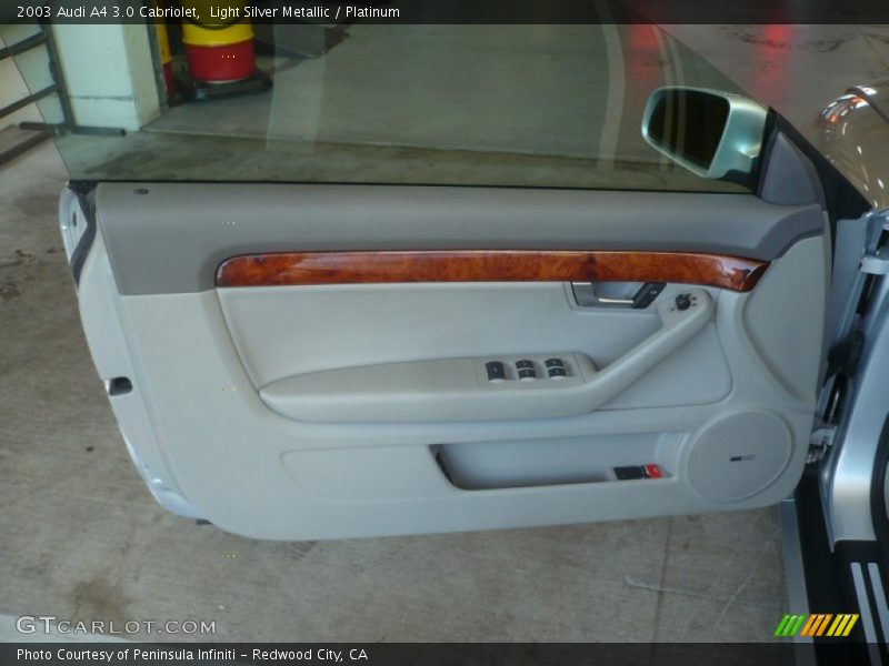 Door Panel of 2003 A4 3.0 Cabriolet