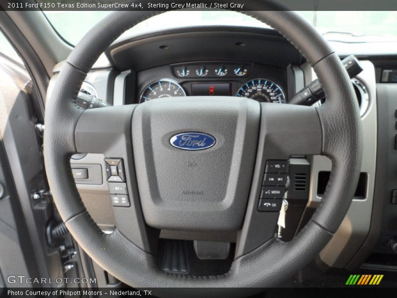 Sterling Grey Metallic / Steel Gray 2011 Ford F150 Texas Edition SuperCrew 4x4