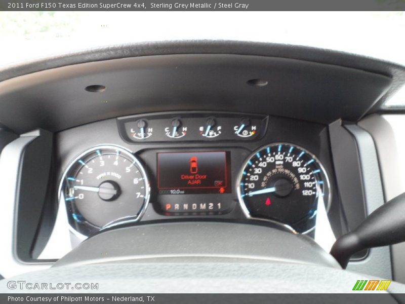Sterling Grey Metallic / Steel Gray 2011 Ford F150 Texas Edition SuperCrew 4x4