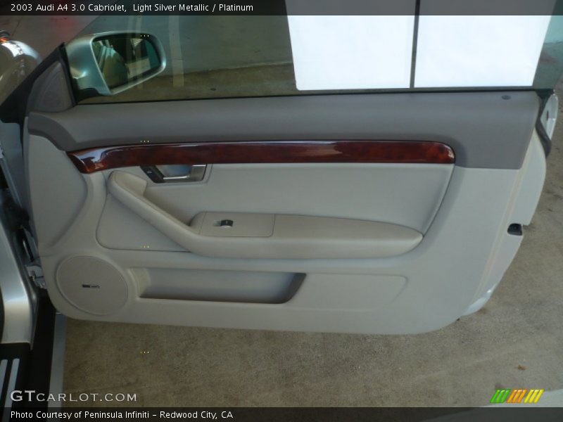 Door Panel of 2003 A4 3.0 Cabriolet