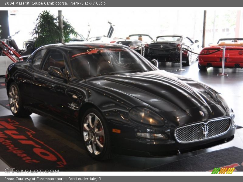 Nero (Black) / Cuoio 2004 Maserati Coupe Cambiocorsa