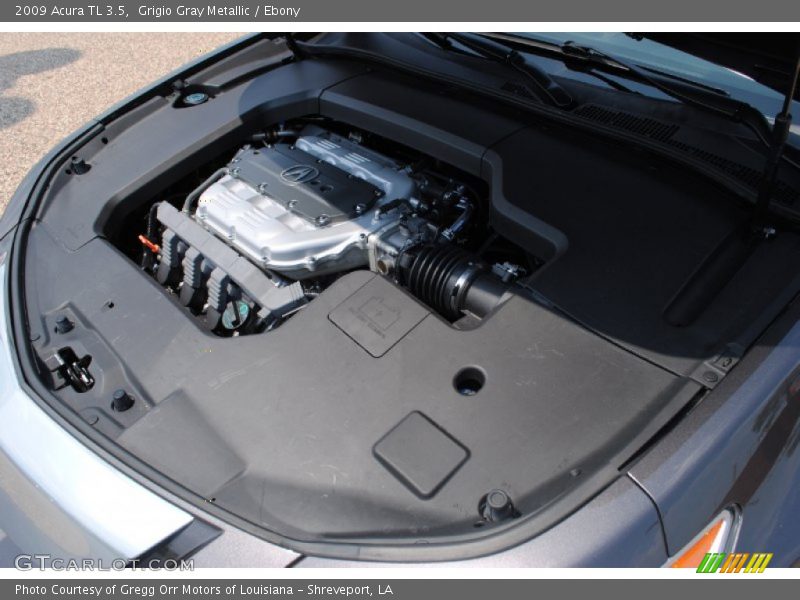 Grigio Gray Metallic / Ebony 2009 Acura TL 3.5