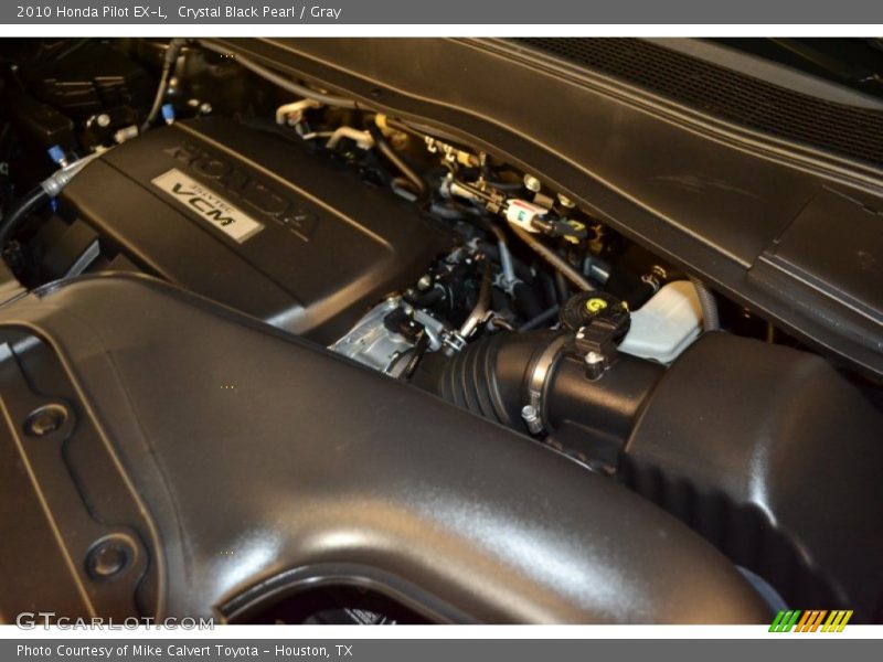 Crystal Black Pearl / Gray 2010 Honda Pilot EX-L