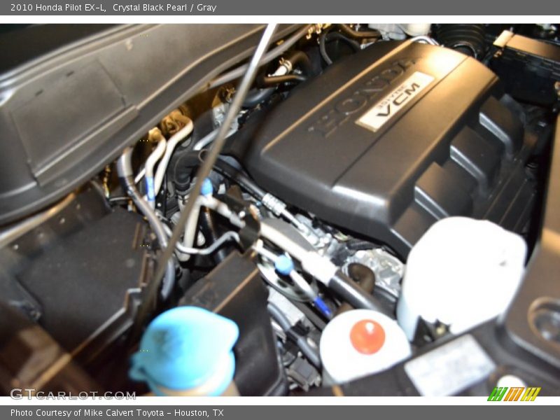 Crystal Black Pearl / Gray 2010 Honda Pilot EX-L