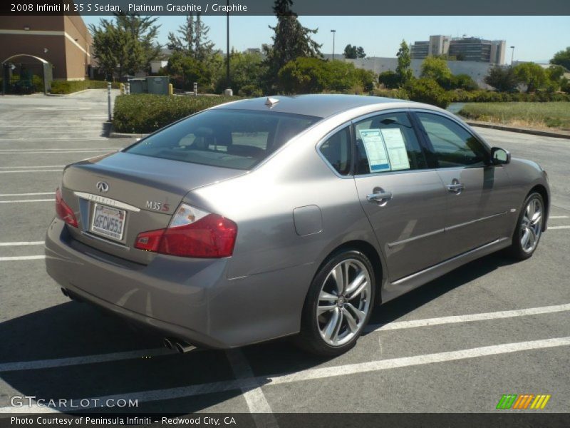 Platinum Graphite / Graphite 2008 Infiniti M 35 S Sedan