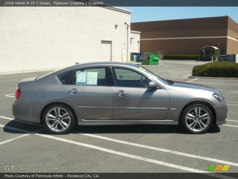 Platinum Graphite / Graphite 2008 Infiniti M 35 S Sedan