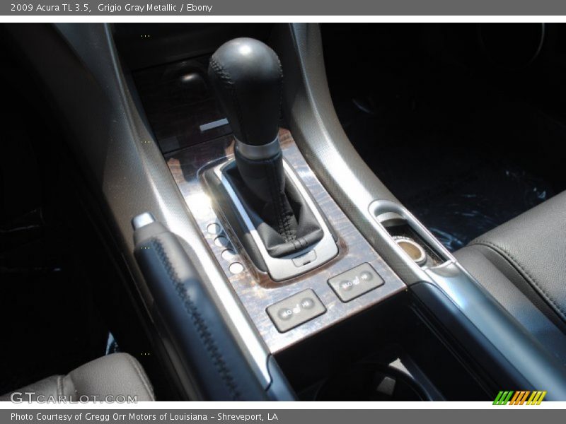 Grigio Gray Metallic / Ebony 2009 Acura TL 3.5