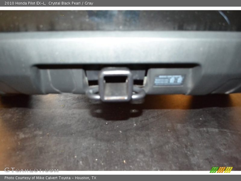 Crystal Black Pearl / Gray 2010 Honda Pilot EX-L