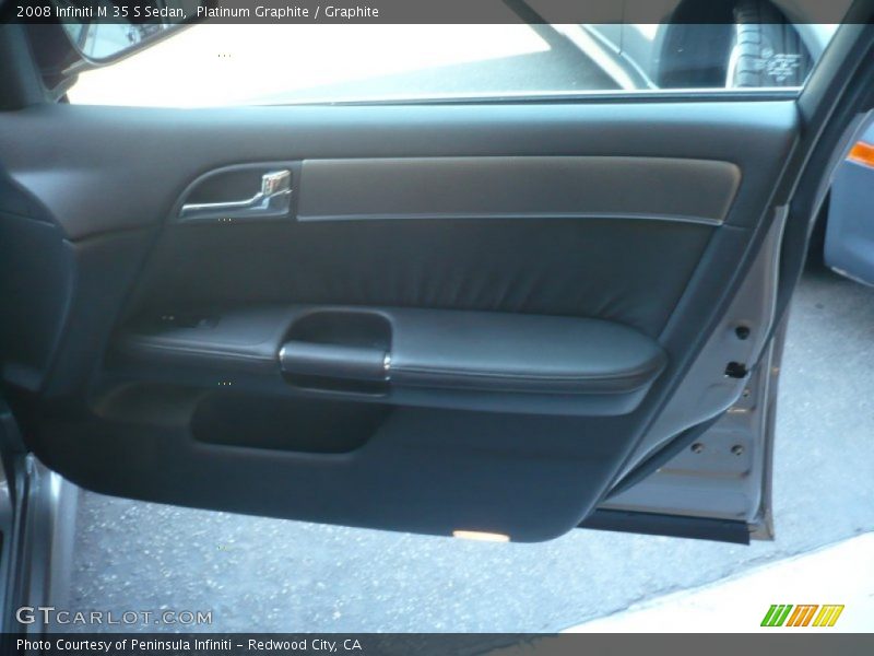 Platinum Graphite / Graphite 2008 Infiniti M 35 S Sedan
