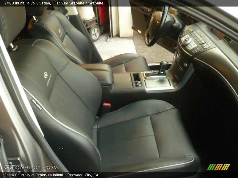 Platinum Graphite / Graphite 2008 Infiniti M 35 S Sedan