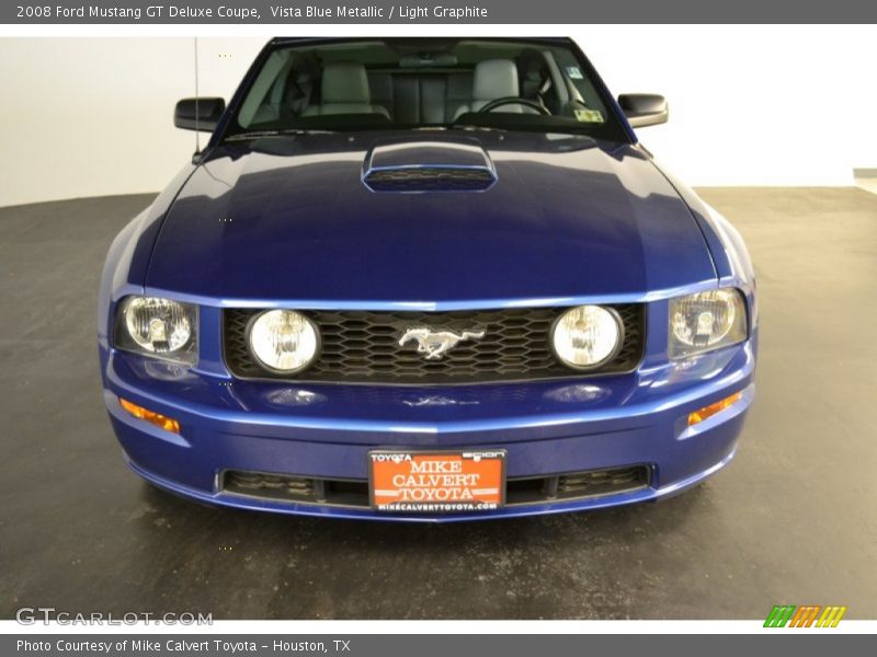 Vista Blue Metallic / Light Graphite 2008 Ford Mustang GT Deluxe Coupe