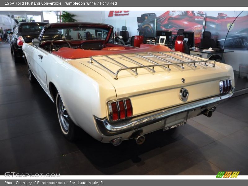  1964 Mustang Convertible Wimbledon White