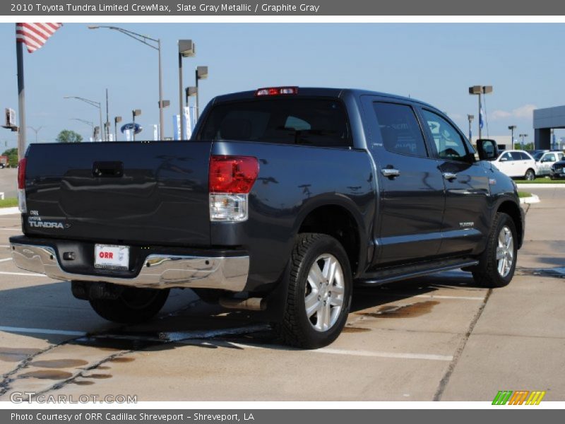 Slate Gray Metallic / Graphite Gray 2010 Toyota Tundra Limited CrewMax