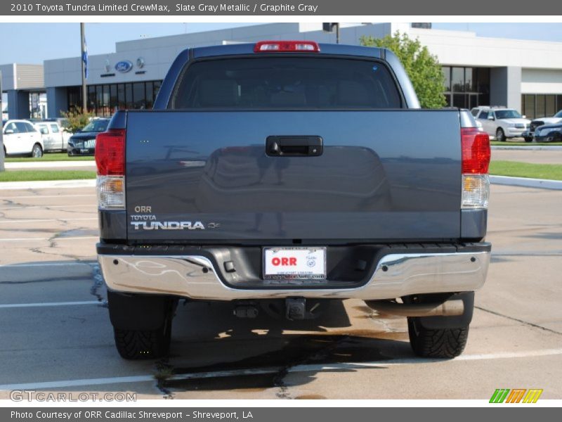 Slate Gray Metallic / Graphite Gray 2010 Toyota Tundra Limited CrewMax