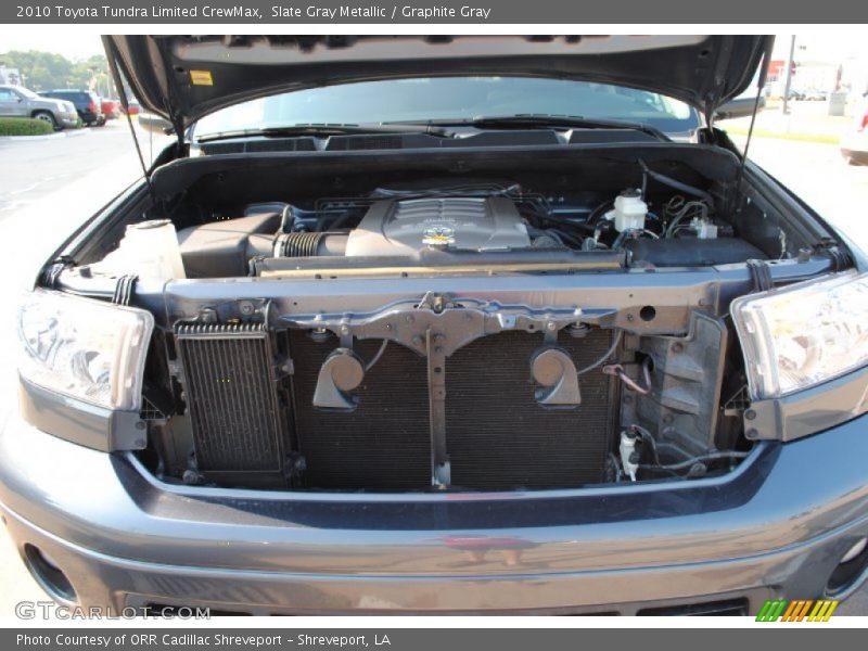 Slate Gray Metallic / Graphite Gray 2010 Toyota Tundra Limited CrewMax