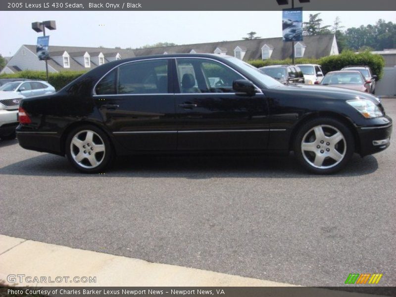 Black Onyx / Black 2005 Lexus LS 430 Sedan