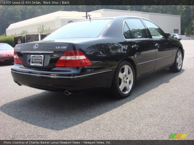 Black Onyx / Black 2005 Lexus LS 430 Sedan