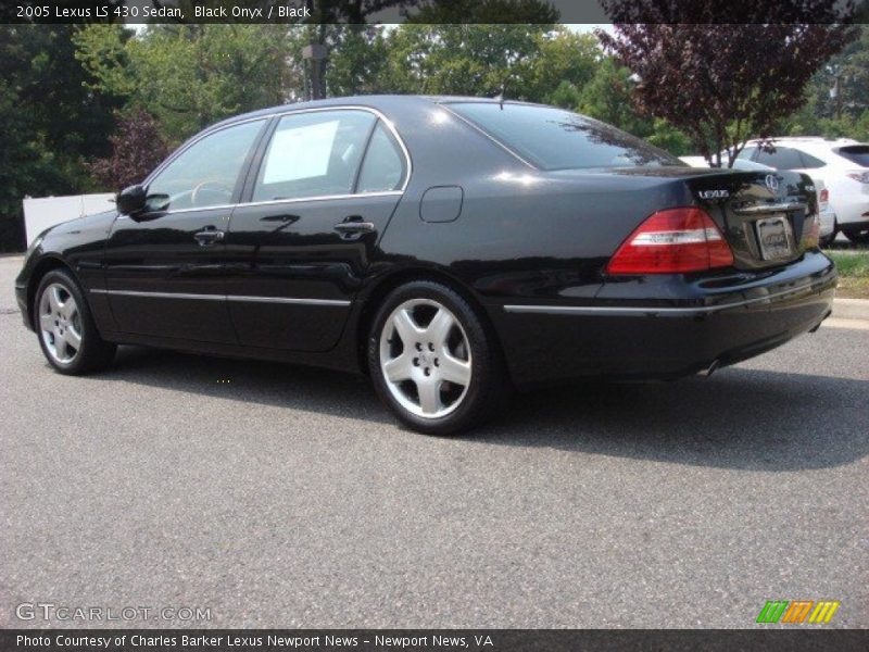 Black Onyx / Black 2005 Lexus LS 430 Sedan