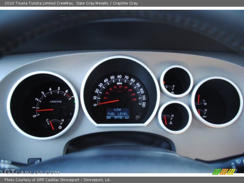 Slate Gray Metallic / Graphite Gray 2010 Toyota Tundra Limited CrewMax