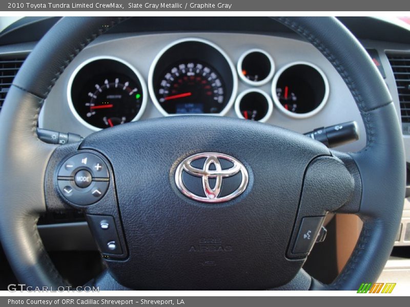 Slate Gray Metallic / Graphite Gray 2010 Toyota Tundra Limited CrewMax
