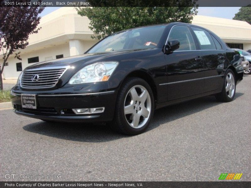 Black Onyx / Black 2005 Lexus LS 430 Sedan