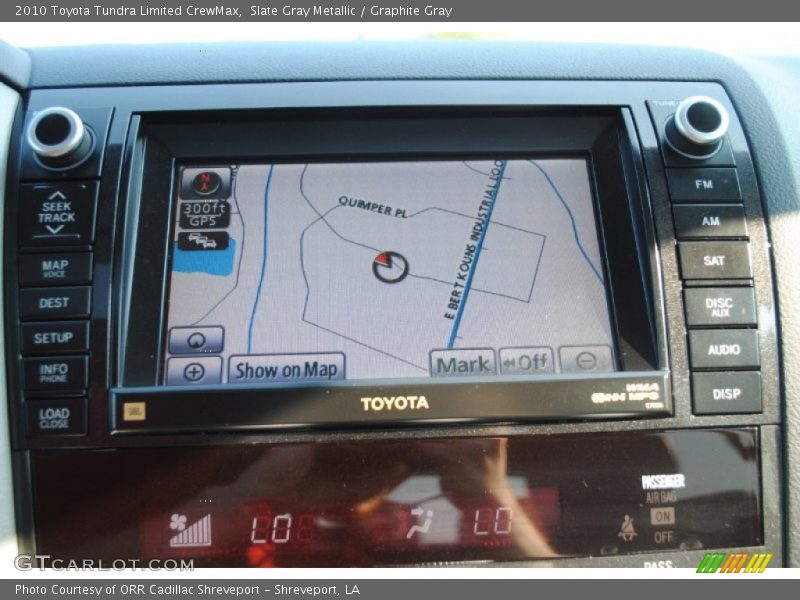 Slate Gray Metallic / Graphite Gray 2010 Toyota Tundra Limited CrewMax