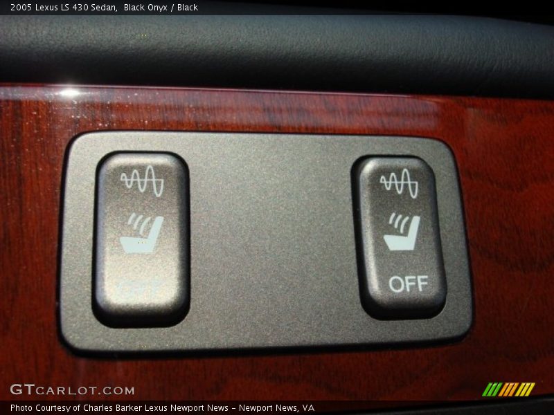 Black Onyx / Black 2005 Lexus LS 430 Sedan