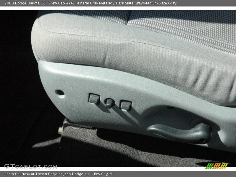 Mineral Gray Metallic / Dark Slate Gray/Medium Slate Gray 2008 Dodge Dakota SXT Crew Cab 4x4