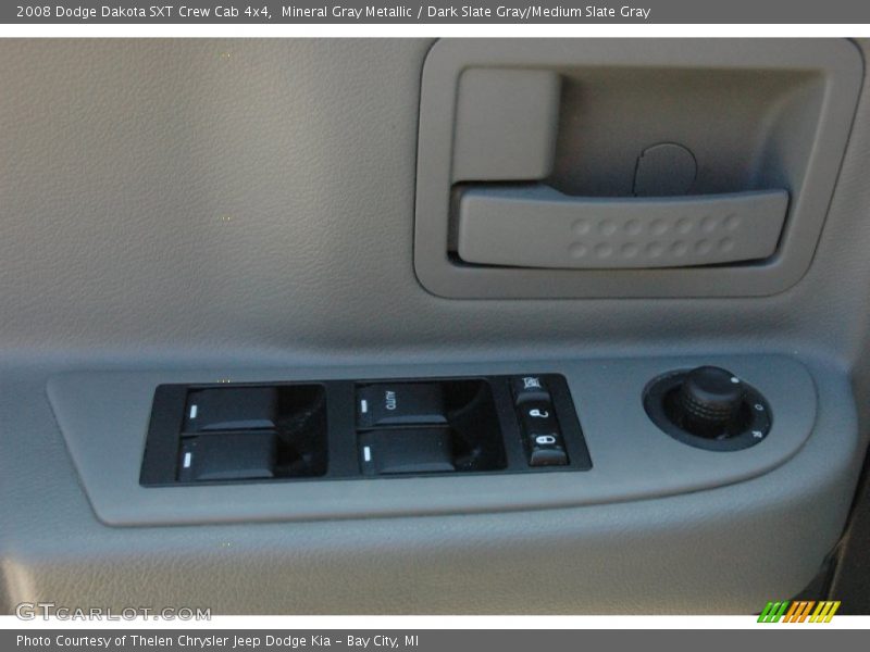 Mineral Gray Metallic / Dark Slate Gray/Medium Slate Gray 2008 Dodge Dakota SXT Crew Cab 4x4