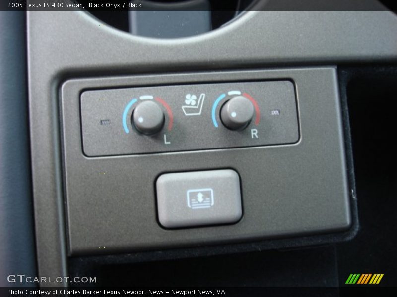Black Onyx / Black 2005 Lexus LS 430 Sedan