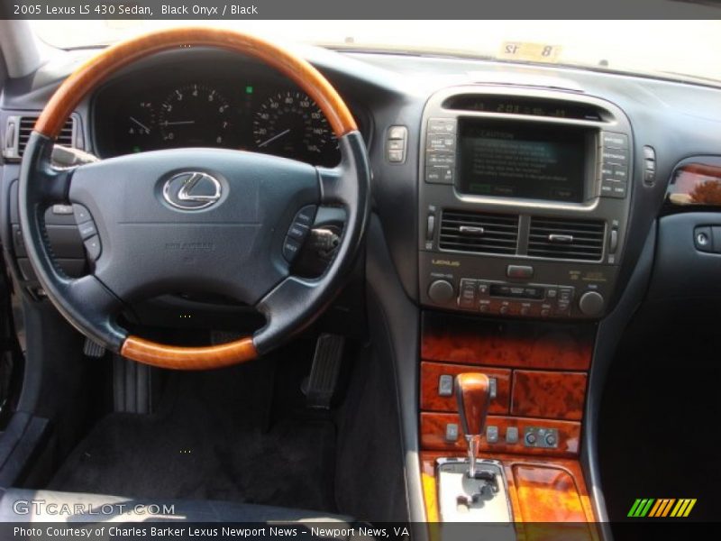 Black Onyx / Black 2005 Lexus LS 430 Sedan
