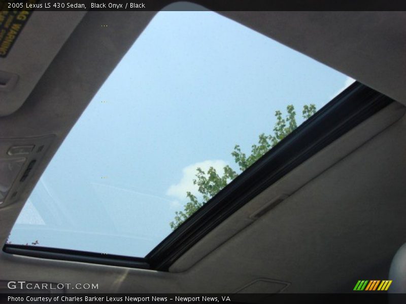 Black Onyx / Black 2005 Lexus LS 430 Sedan