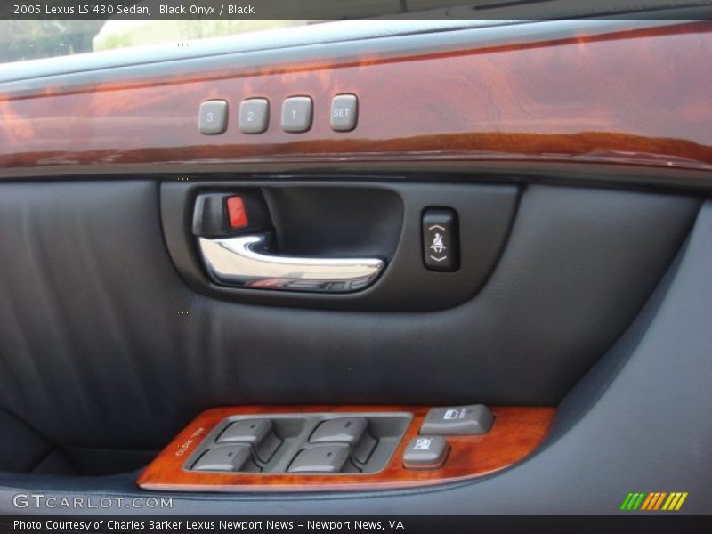 Black Onyx / Black 2005 Lexus LS 430 Sedan