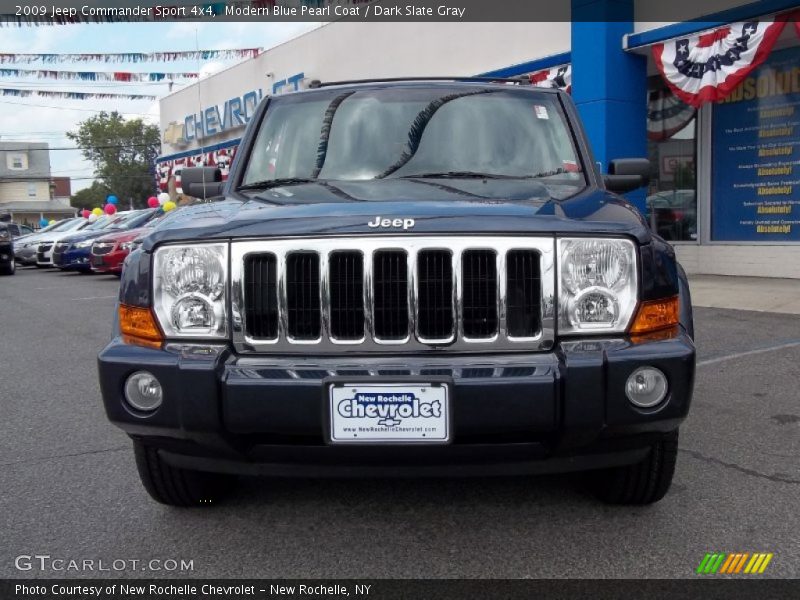 Modern Blue Pearl Coat / Dark Slate Gray 2009 Jeep Commander Sport 4x4