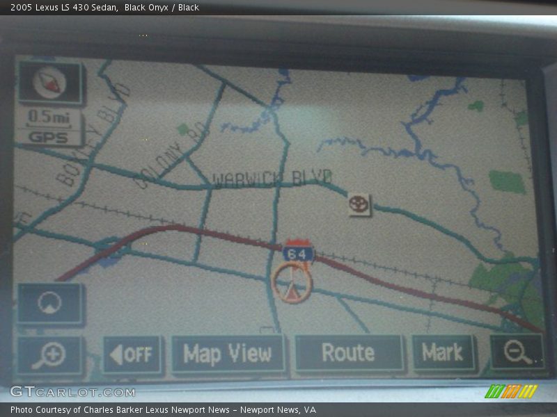 Black Onyx / Black 2005 Lexus LS 430 Sedan