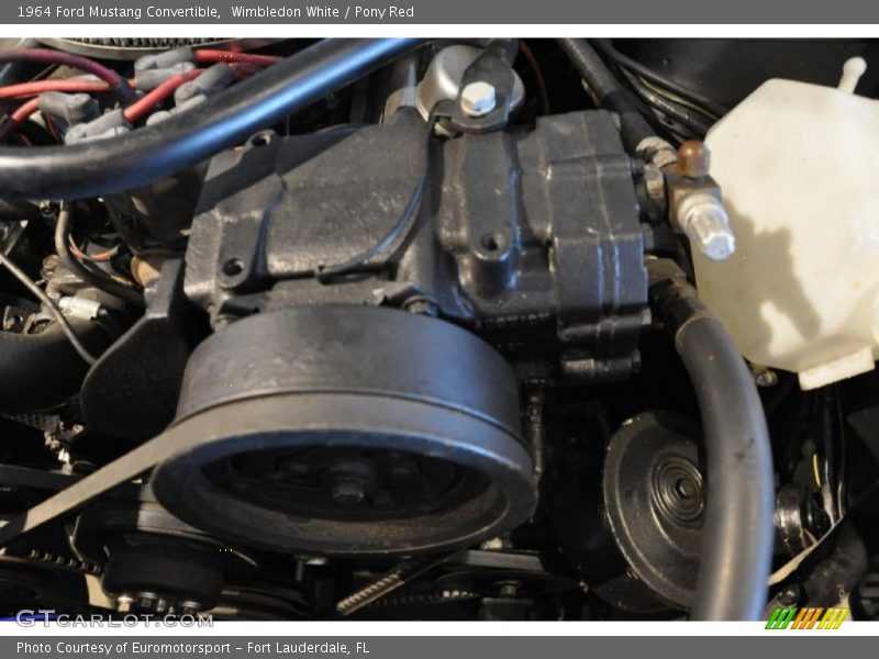  1964 Mustang Convertible Engine - 289 cid V8