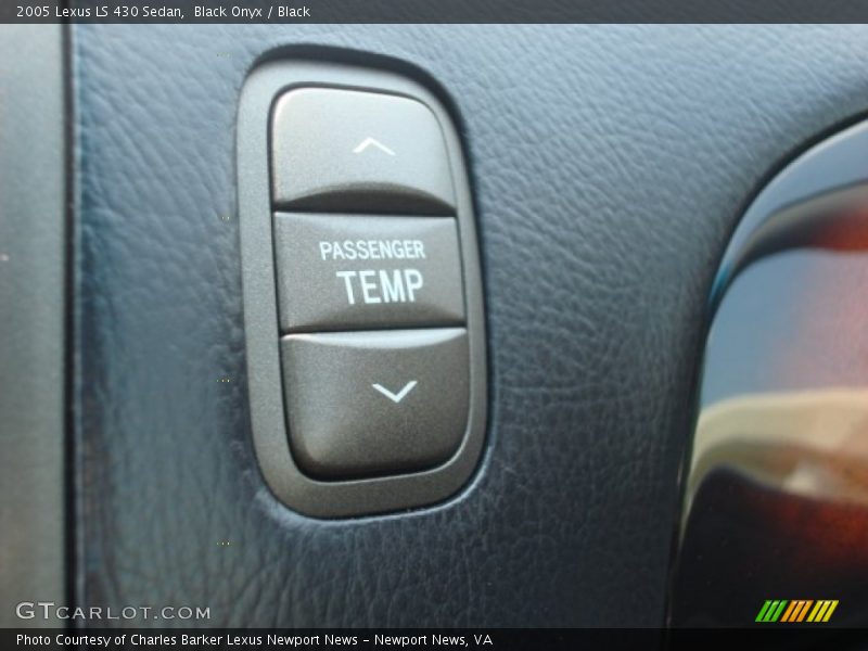 Black Onyx / Black 2005 Lexus LS 430 Sedan