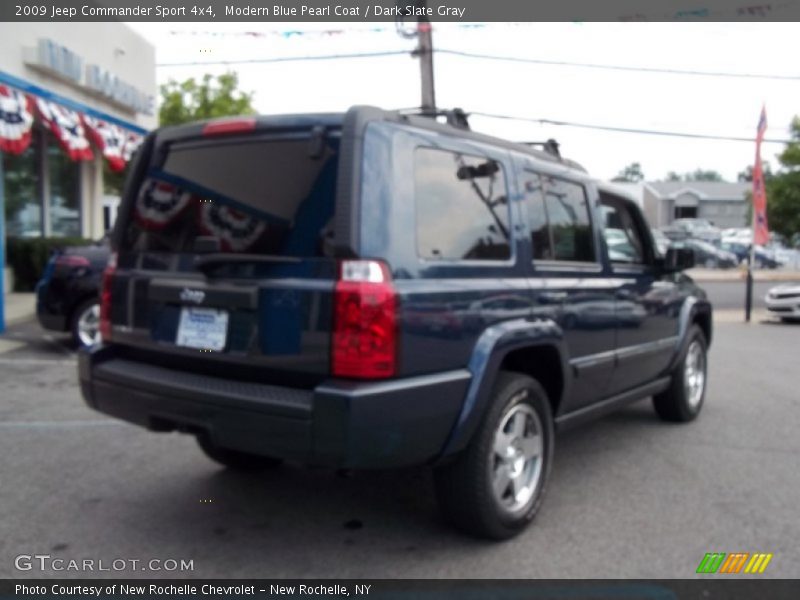 Modern Blue Pearl Coat / Dark Slate Gray 2009 Jeep Commander Sport 4x4