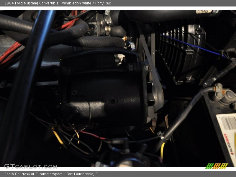  1964 Mustang Convertible Engine - 289 cid V8