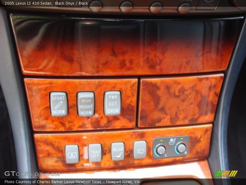 Black Onyx / Black 2005 Lexus LS 430 Sedan