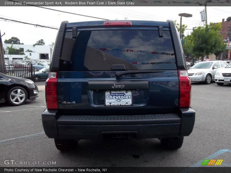 Modern Blue Pearl Coat / Dark Slate Gray 2009 Jeep Commander Sport 4x4
