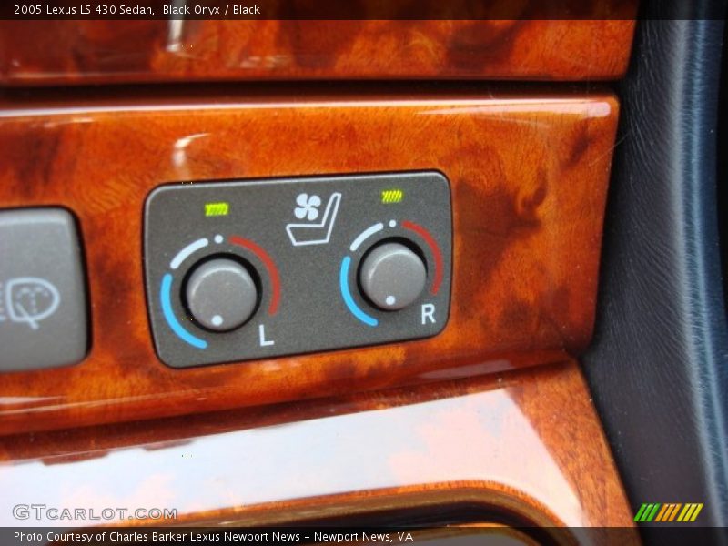 Black Onyx / Black 2005 Lexus LS 430 Sedan