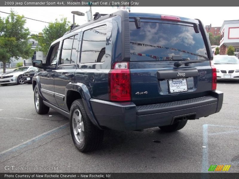 Modern Blue Pearl Coat / Dark Slate Gray 2009 Jeep Commander Sport 4x4