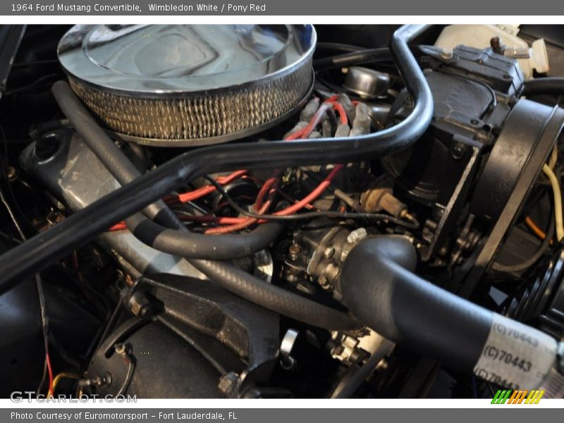  1964 Mustang Convertible Engine - 289 cid V8