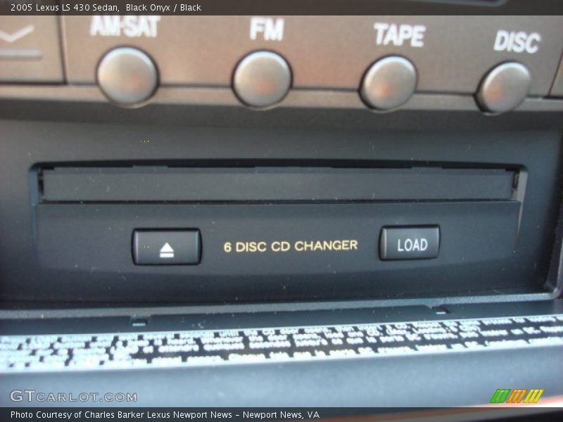 Black Onyx / Black 2005 Lexus LS 430 Sedan