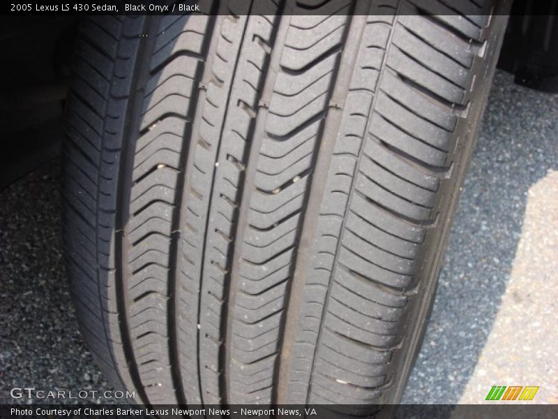 Black Onyx / Black 2005 Lexus LS 430 Sedan